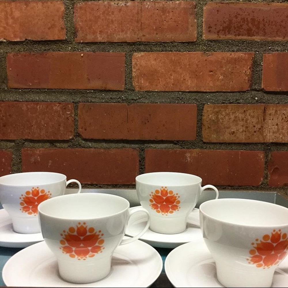 Vintage Thomas Germany coffee cups